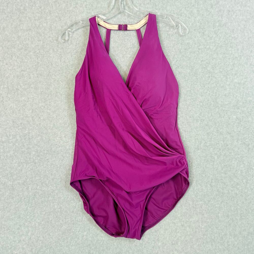 Miraclesuit Tummy Slimmer Swimsuit Size US 14 Soft Cup One Piece